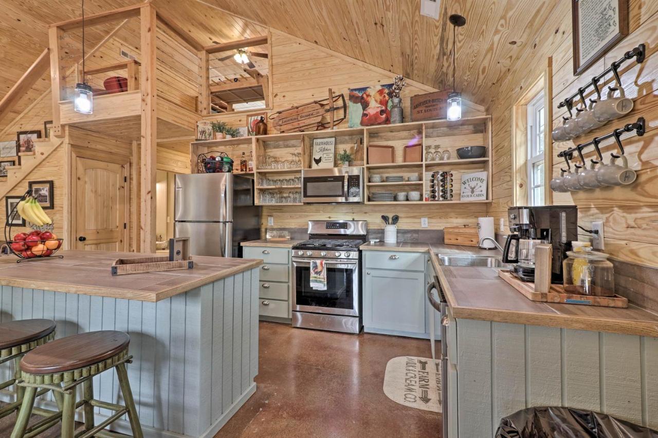 Peaceful Family Cabin On 10 Acres With Game Room! Heflin Kültér fotó