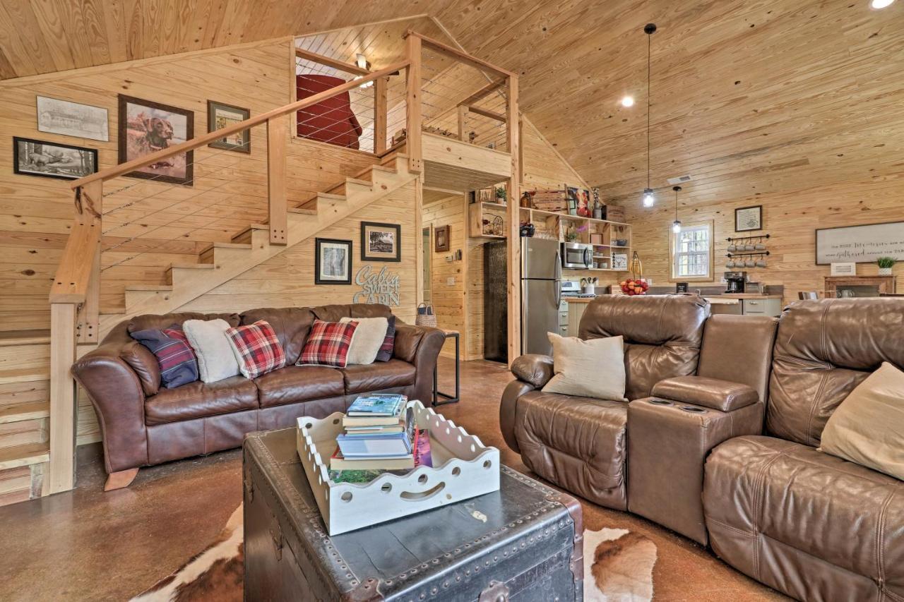 Peaceful Family Cabin On 10 Acres With Game Room! Heflin Kültér fotó