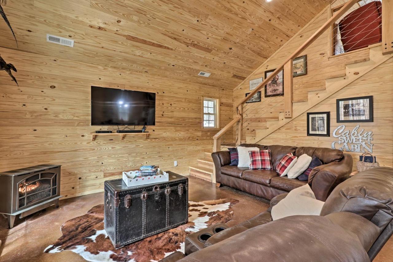 Peaceful Family Cabin On 10 Acres With Game Room! Heflin Kültér fotó