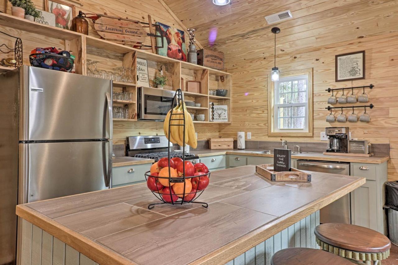 Peaceful Family Cabin On 10 Acres With Game Room! Heflin Kültér fotó